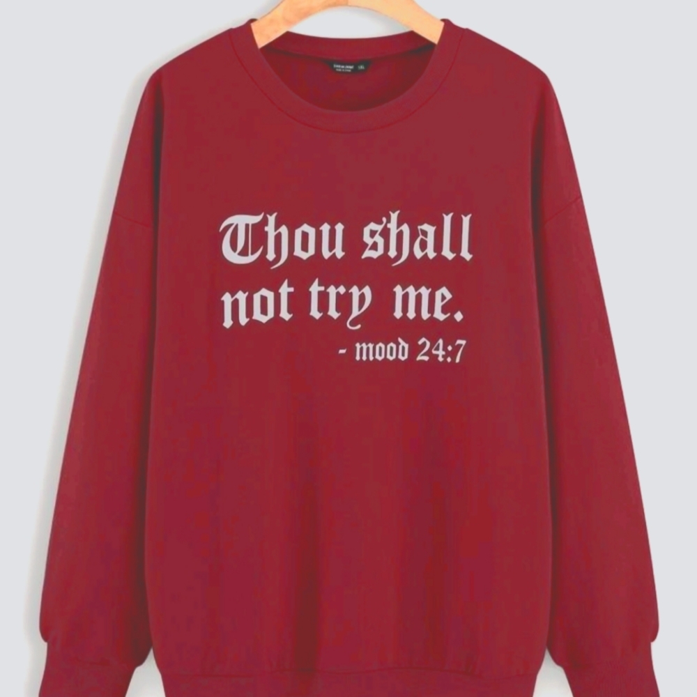 Plus Size Shein Red Long Sleeve
